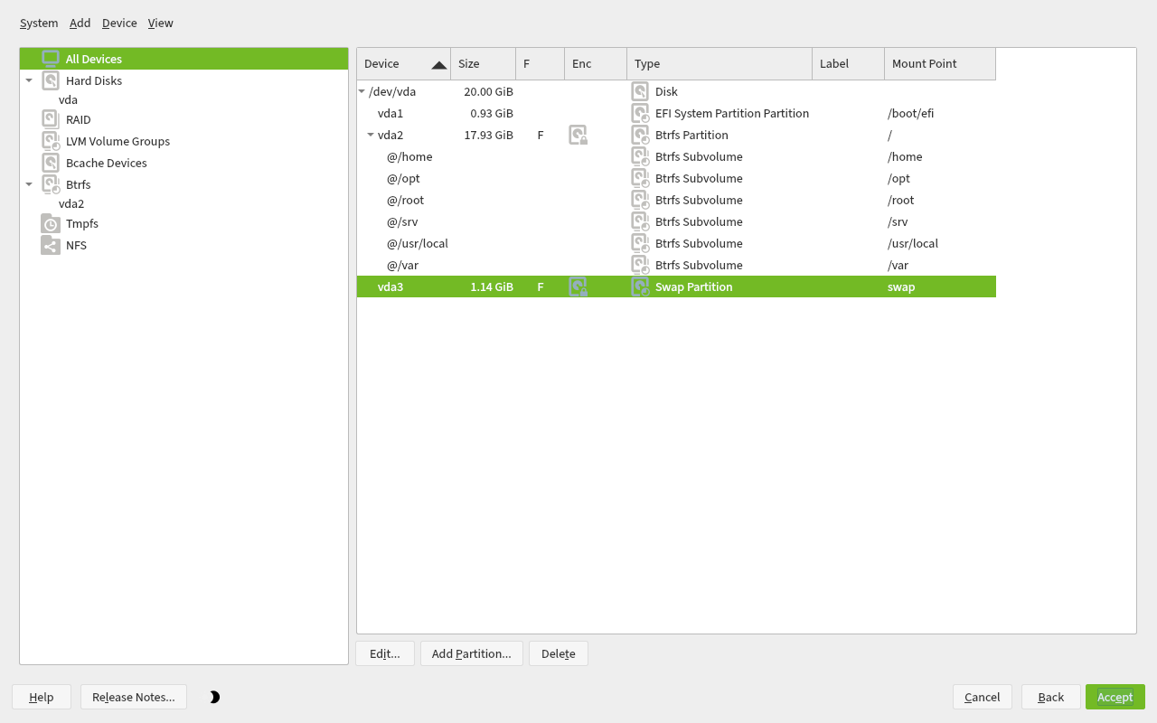 Expert Partitioner - Final